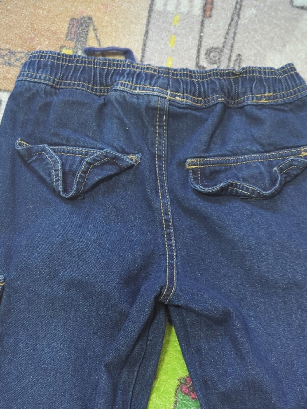Boys Size S (7-8) Cargo Style Jeans-like New - Picture 7 of 7